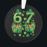 6 7 St Patricks Day Ornament<br><div class="desc">6 7 St Patricks Day</div>