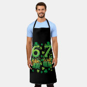 6 7 St Patricks Day Schort (Gedragen)