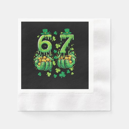 6 7 St Patricks Day Servet (Voorkant)