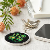 6 7 St Patricks Day Sleutelhanger (Zijkant)