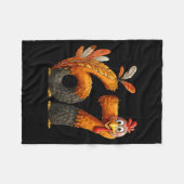 6 7 Thanksgiving Funny Turkey Thanksgiving 67 Men  Fleece Deken (Voorkant (Horizontaal))