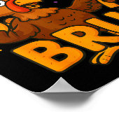 6 7 Thanksgiving Funny Turkey Thanksgiving 67 Men  Poster (Hoek)