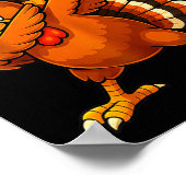 6 7 Thanksgiving Funny Turkey Thanksgiving 67 Men Poster (Hoek)
