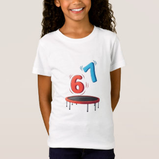 6 7 Trampoline T-shirt