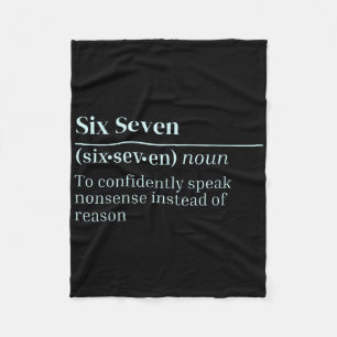 6 7 Trendy Moeder 67 Leraar Team Grappige Virale Z Fleece Deken