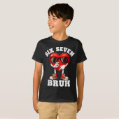 6 7 Valentines Day Shirt Men Boys Funny Heart Meme (Voorkant volledig)