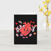 6 7 Valentines Day Women 67 Valentine Meme Six Sev Kaart (Gele Bloem)