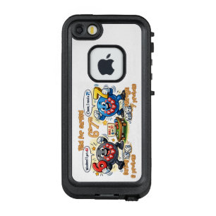 6’7” Van levensbelang Chemie Elementen LifeProof FRÄ’ iPhone SE/5/5s Hoesje