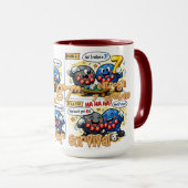 6’7” Van levensbelang Chemie Elementen Mok (Voorkant rechts)