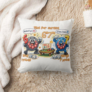 6’7” Vital for Survival Chemistry Elements   Kussen