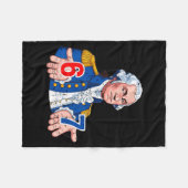 6 7 Washington Grappig 67 Carnaval Kostuum Meme Ze Fleece Deken (Voorkant (Horizontaal))