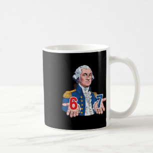 6 7 Washington Grappig 67 Carnaval Kostuum Meme Ze Koffiemok