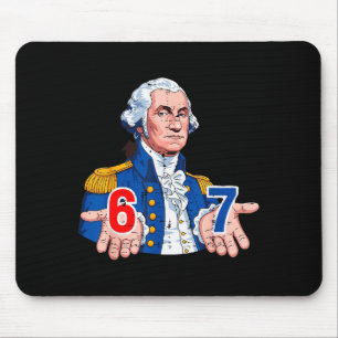 6 7 Washington Grappig 67 Carnaval Kostuum Meme Ze Muismat