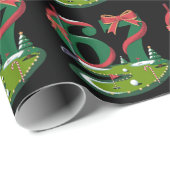 6 7 Zes Zeven Golf Gen Z Alpha Meme Kerstmis Golfe Cadeaupapier (Rol Hoek)
