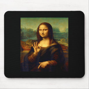 6 7 Zes Zeven Meme 67 Grappige Mona Lisa Grappige Muismat