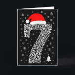 6 7 Zes Zeven Sneeuwvlok Gen Z Alpha Meme Slang Ch Kaart<br><div class="desc">6 7 Zes Zeven Sneeuwvlok Gen Z Alpha Meme Slang Kerstmis</div>