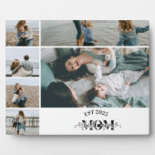 6 Aangepaste foto collage Beste moeder ooit Fotoplaat (Voorkant)