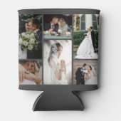 6 Aangepaste fotocollage favoriete momenten Blikjeskoeler (Voorkant)