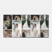 6 Aangepaste fotocollage favoriete momenten Bureaumat (Voorkant)