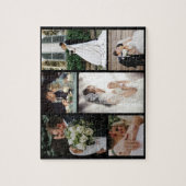 6 Aangepaste fotocollage favoriete momenten Legpuzzel (Verticaal)