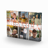 6 aangepaste namen kleinkind foto cadeau voor oma (Rechts)