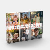 6 aangepaste namen kleinkind foto cadeau voor oma (Links)