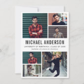 6 Aankondiging van de fotoalkbordGraduation Party (Voorkant)