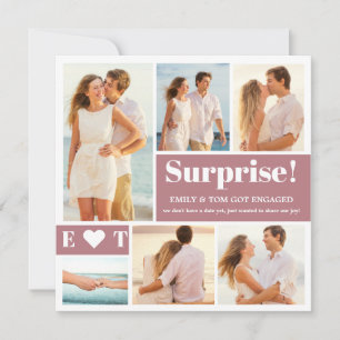 6 Aankondiging voor Photo Collage Dusty Pink Verlo
