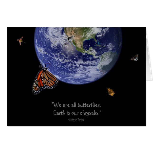 #6 Aarde is onze chrysalis. (Voorkant Horizontaal)