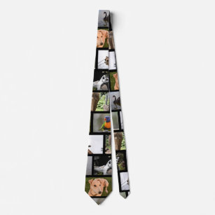 6 afbeelding uploadt uw eigen foto dubbelzijdig stropdas