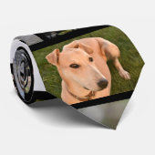 6 afbeelding uploadt uw eigen foto dubbelzijdig stropdas (Opgerold)