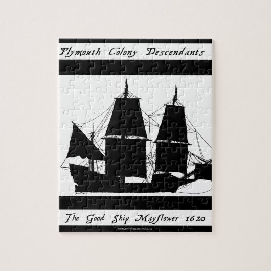 6 afstammelingen legpuzzel (Verticaal)