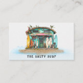 *~* 6 AP13 Whimsical Zee Beach Kustsurfplank Visitekaartje (Voorkant)