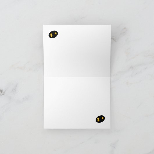 6 april - Lucky Stars minikaart Kaart (Binnen)