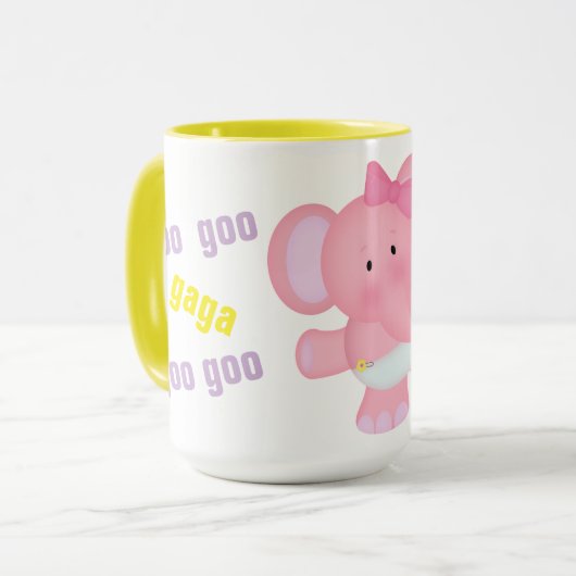 #6 Baby shower Gift Combo Mok (Voorkant links)