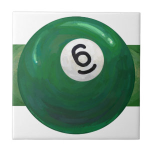 6 Bal Tegeltje