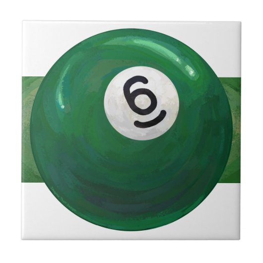 6 Bal Tegeltje (Voorkant)