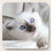 6 Balinese harde onderzetters met kurk achterzijde (Voorkant)