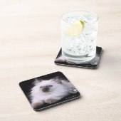 6 Balinese harde onderzetters met kurk achterzijde (Rechterzijde)