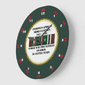 6 BATTLE STARS WWWI VETERAN GROTE KLOK (Hoek)