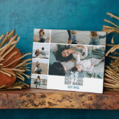 6 Boy Mama Custom Photo Collage Fotoplaat (Zijkant)