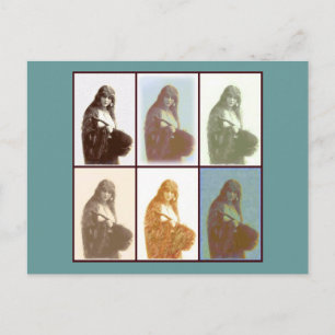 6 briefkaart zigeuners