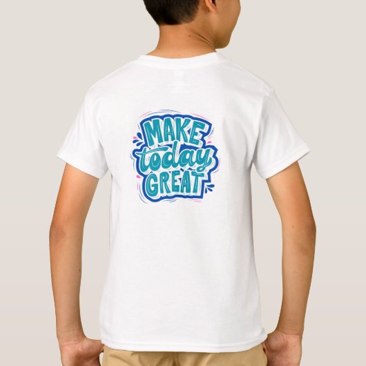 6 BRITHDAY T-SHIRT (Achterkant)