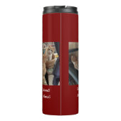 6 Cats Photo And Name ,Keepsake,Create You Own, Thermosbeker (Achterkant)