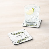 6 Cork Back Onderzetters - Gemakkelijk afgeleid do (Rechterzijde)