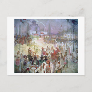 #6 Coronatie van Dusan als Oost-Romeinse keizer Briefkaart