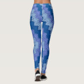 6-daagse Snowflake Blanket-Leggings van Betty McKn Leggings (Achterkant)