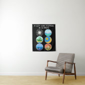 6 Dagen van Creatie - Genesis 1-2 School Teacher Wandkleed (In situ)