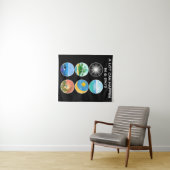 6 Dagen van Creatie - Genesis 1-2 School Teacher Wandkleed (In Situ (horizontaal))