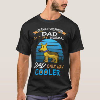 6 Duitse Herders Vader Net Als Normale Vader Allee T-shirt